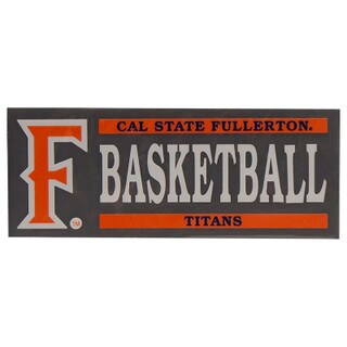 Jardine CSUF Basketball Vinyl Decal